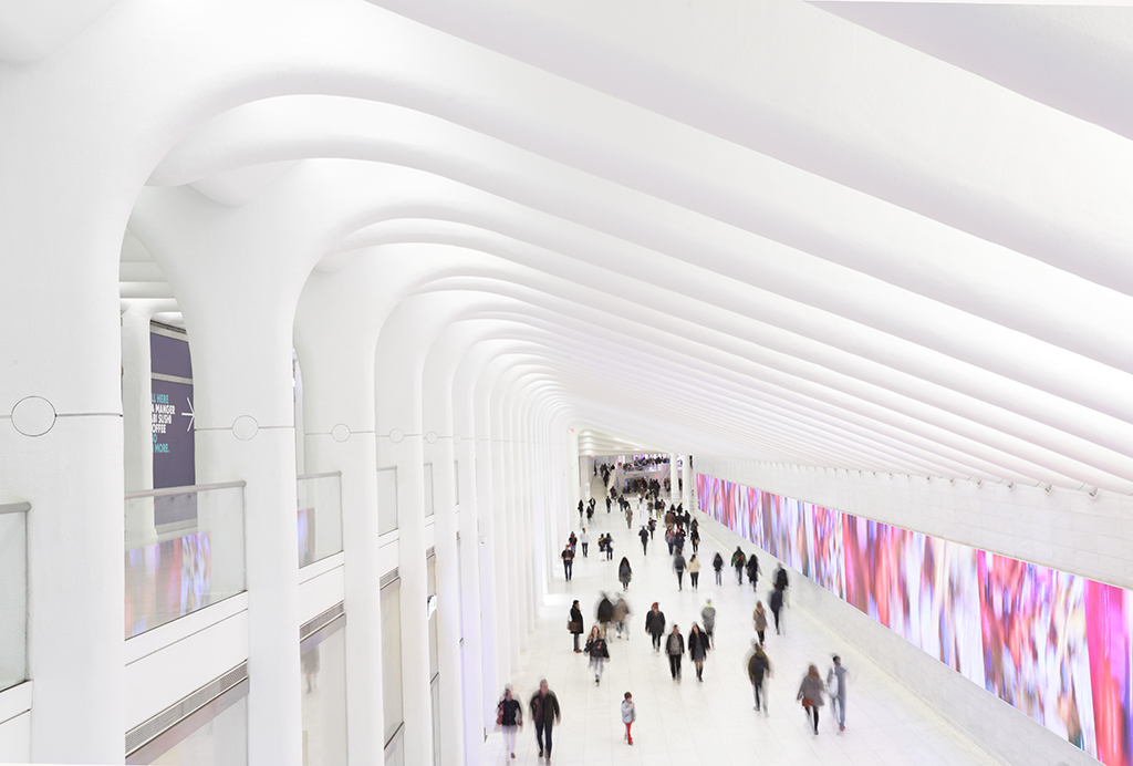 interior architecture photography Calatrava octulus World Trade Center Miryf